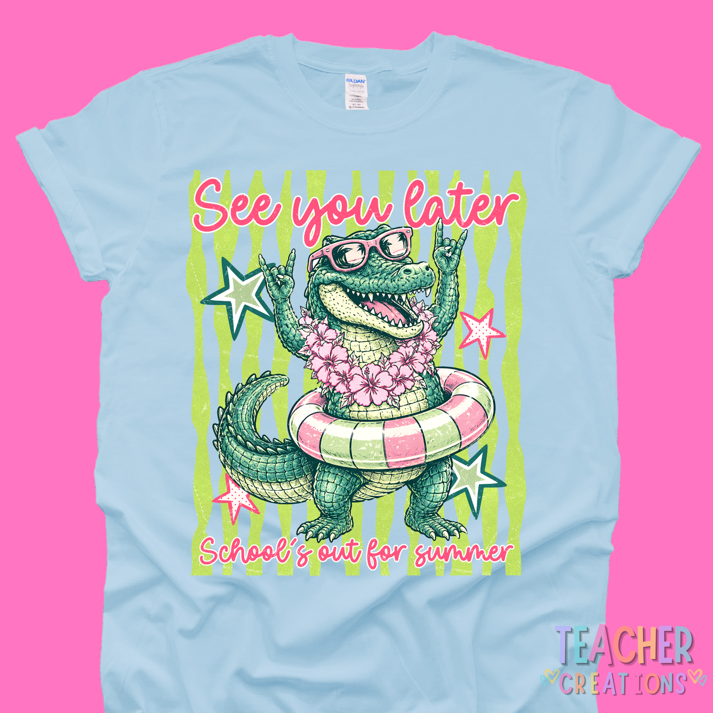 "See You Later” Gator Summer Tee