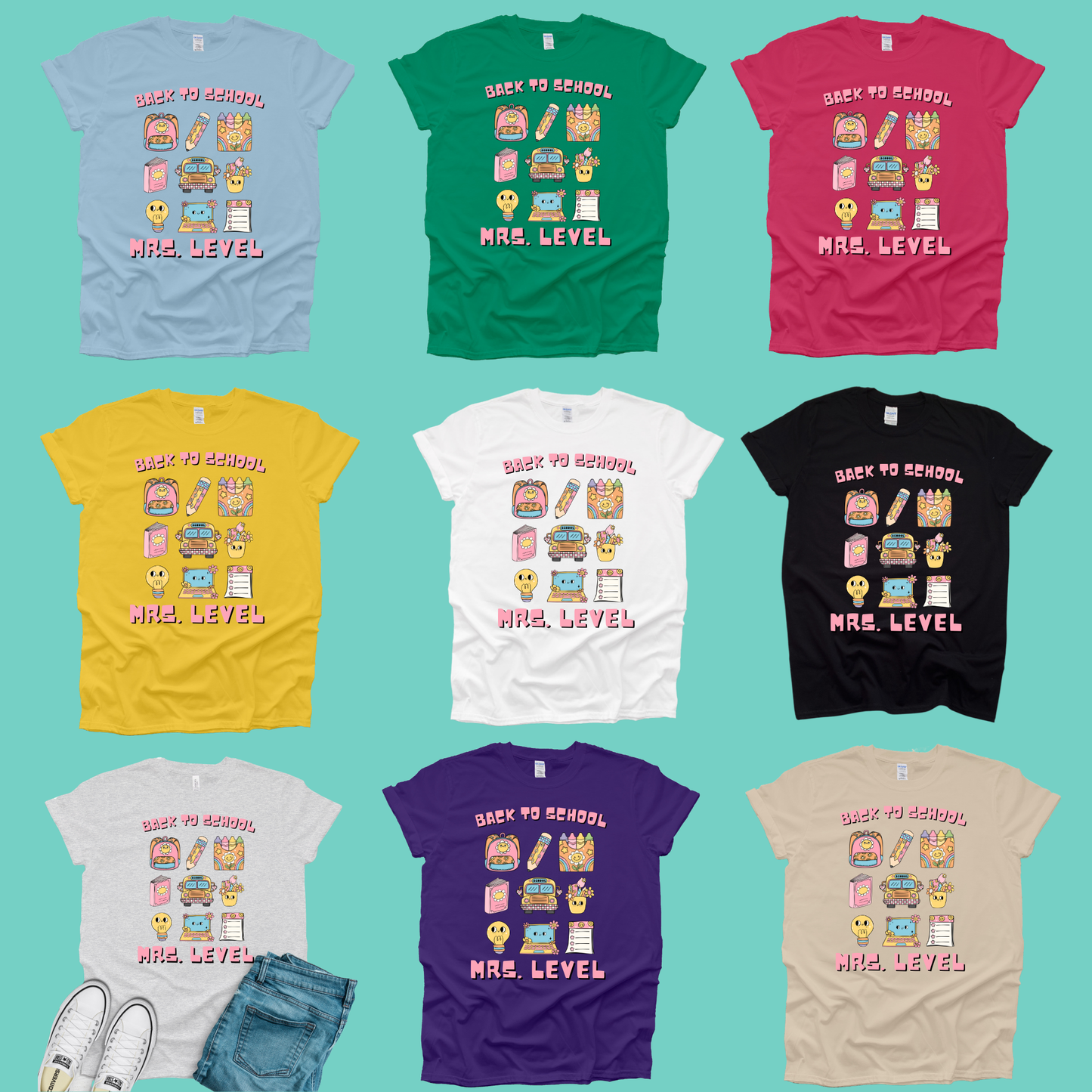 Back to School Personalized T-Shirt