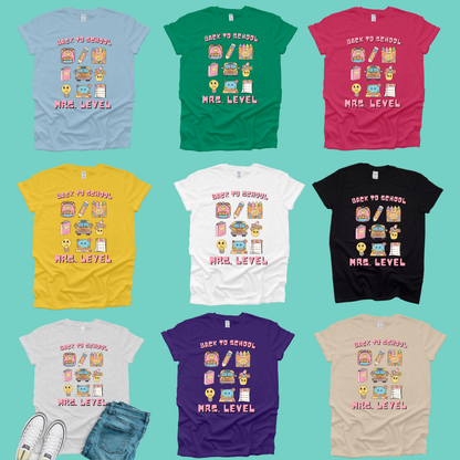 Back to School Personalized T-Shirt