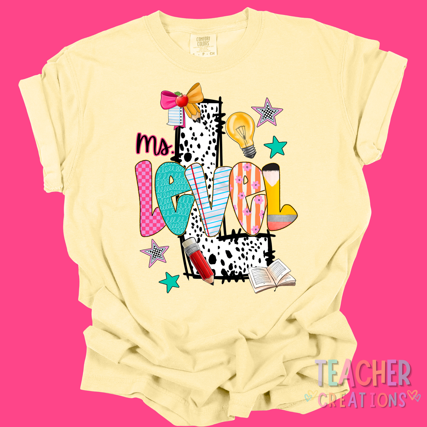 Custom Alphabet T-Shirt