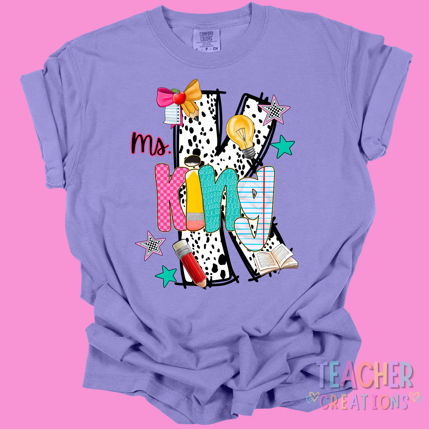 Custom Alphabet T-Shirt