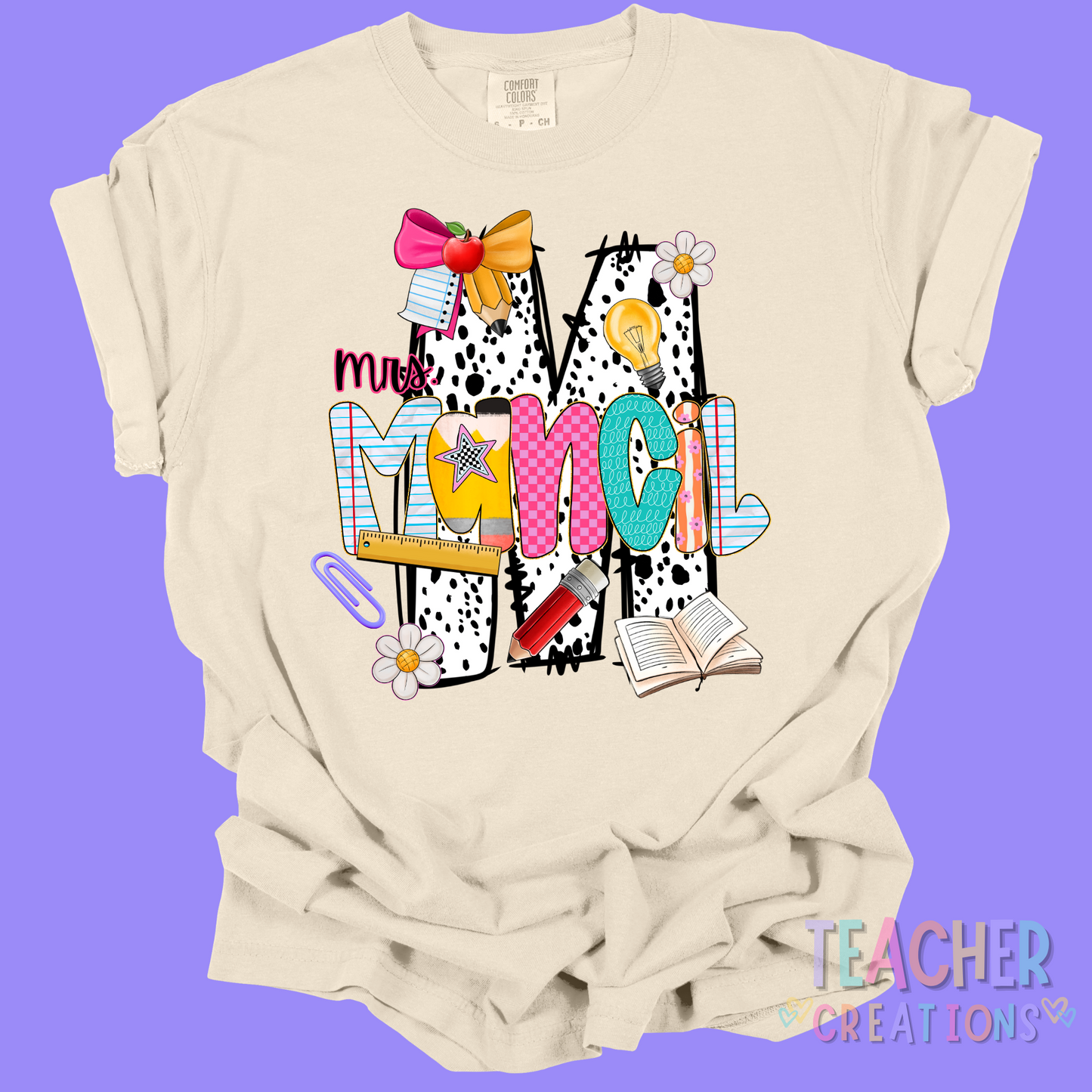 Custom Alphabet T-Shirt