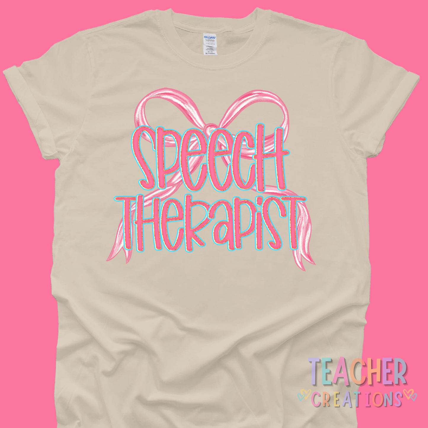 Bow Script Staff Shirt
