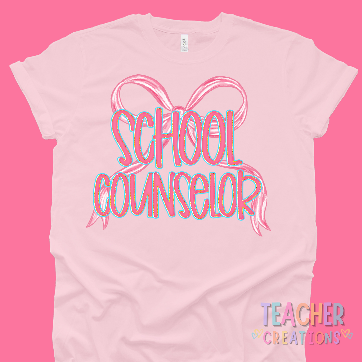 Bow Script Staff Shirt