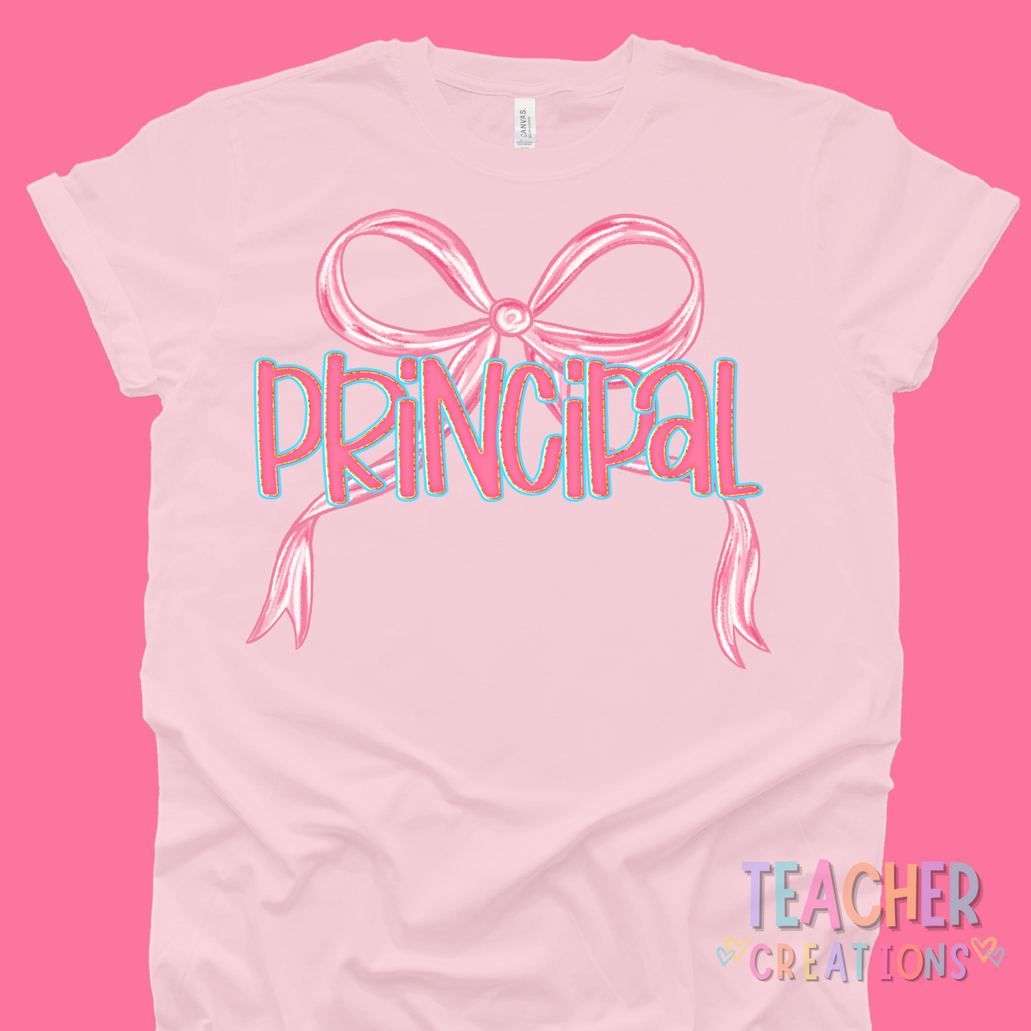 Bow Script Staff Shirt
