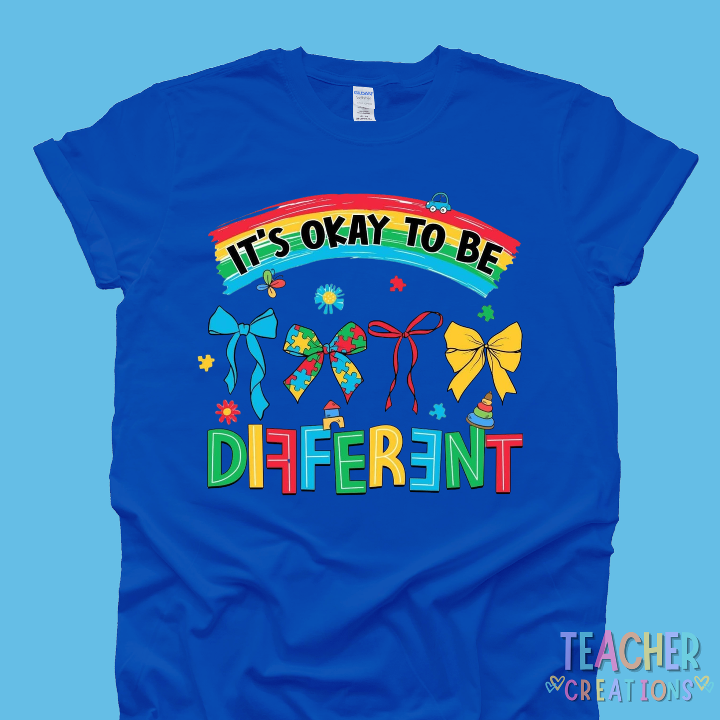 It's Okay to Be Different Autism Awareness Shirt