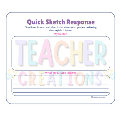 Quick Check Exit Ticket Bundle