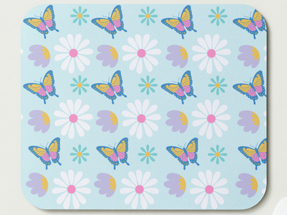 Blue Butterflies Mousepad