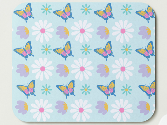 Blue Butterflies Mousepad