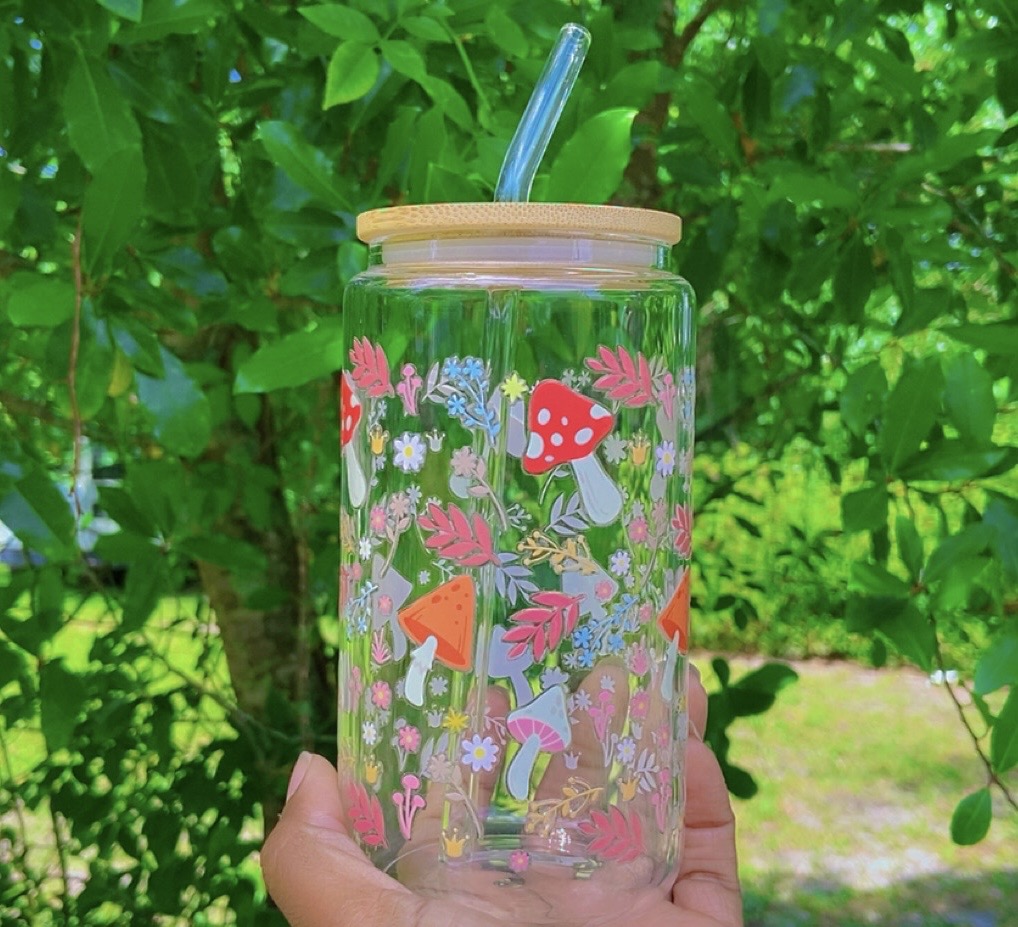Mystic Mushroom Tumbler