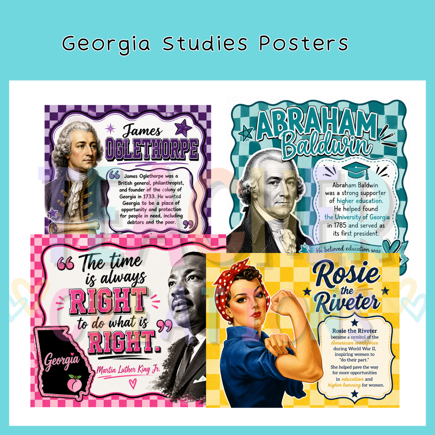 Georgia Studies Posters