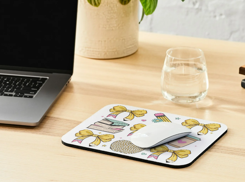 Pencil Bow Mousepad