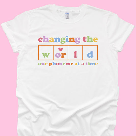 Changing the  World Tee