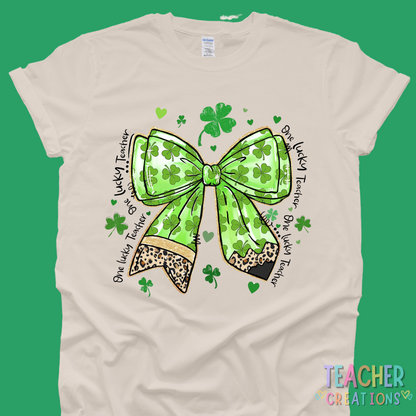 One Lucky Teacher T-Shirt