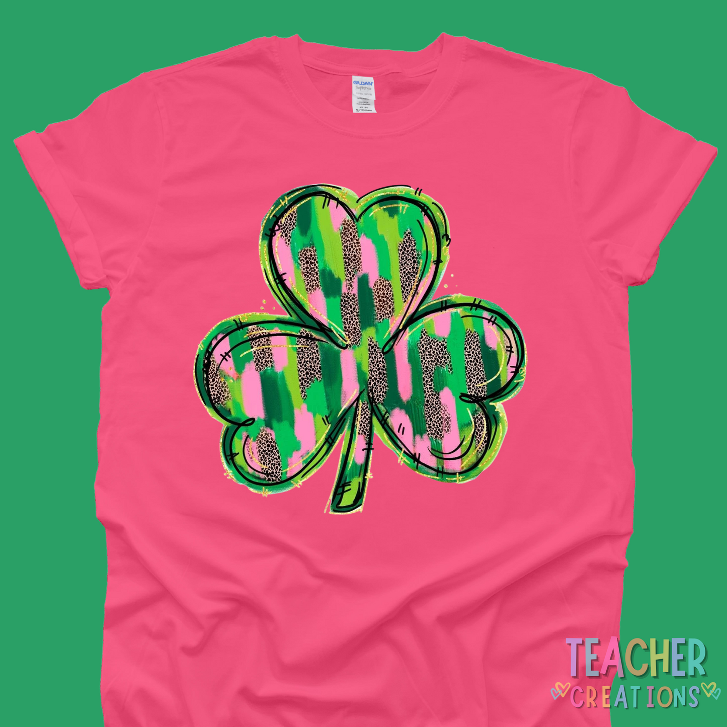 Bold & Lucky Shamrock Tee