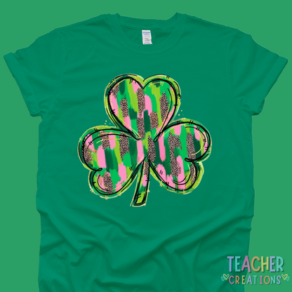 Bold & Lucky Shamrock Tee