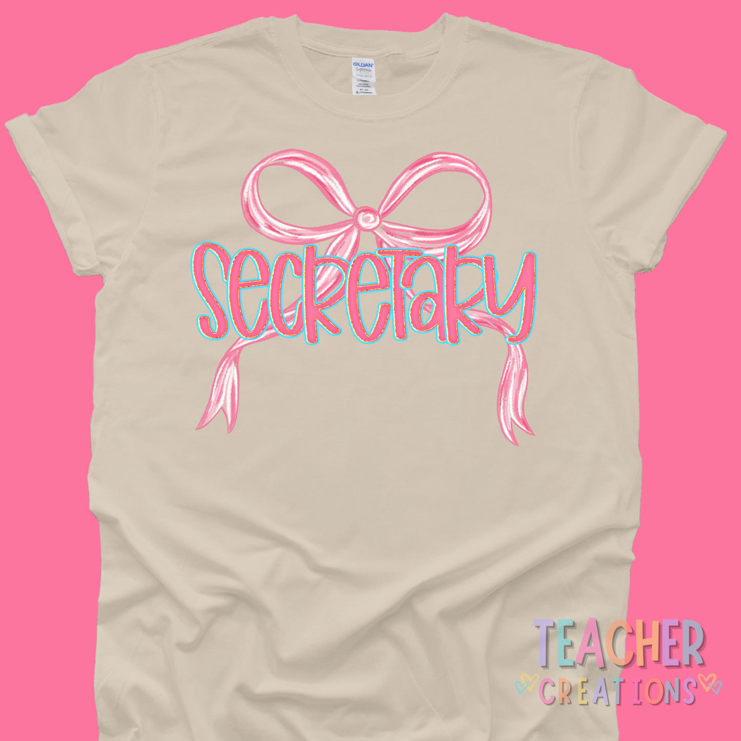Bow Script Staff Shirt
