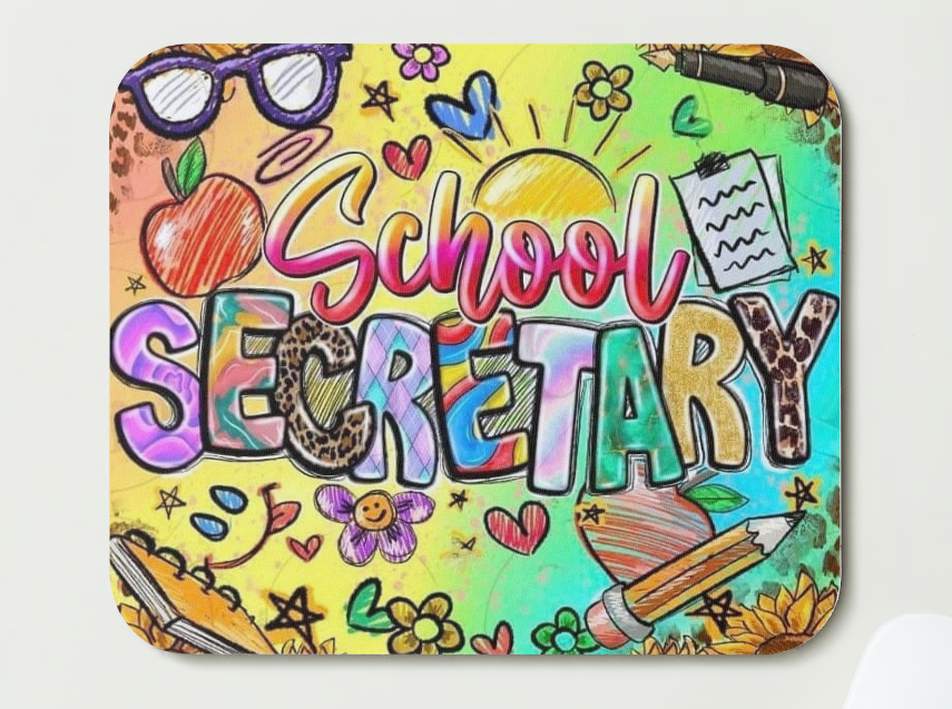 School Secretary Mousepad